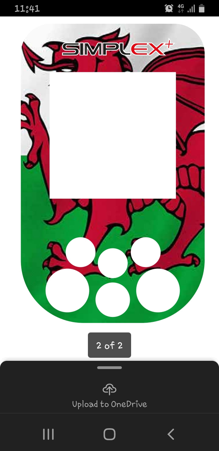 Simplex Screen Decal surrounds