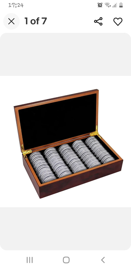 Coin Display Box