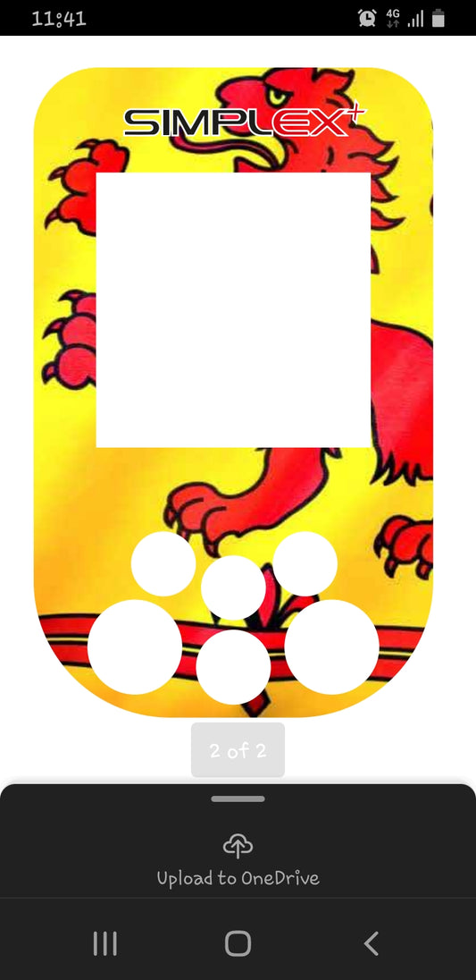 Simplex Screen Decal surrounds